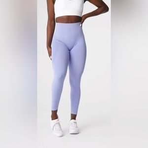 NVGTN Periwinkle Contour Seamless Leggings - Size Small